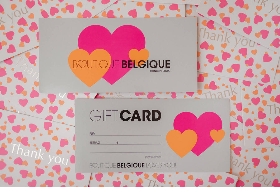 Gift Card - Boutique Belgique Concept Store
