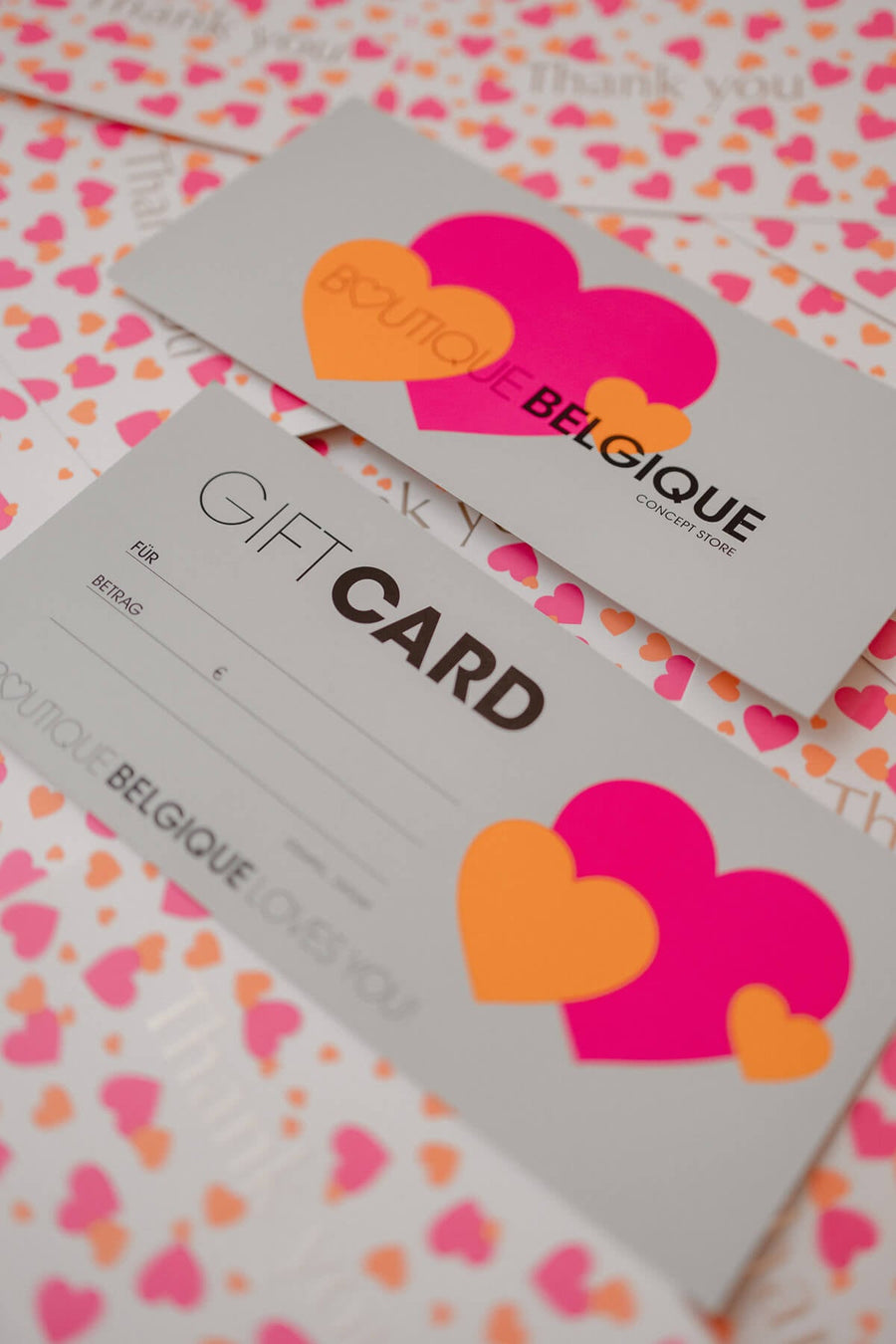Gift Card - Boutique Belgique Concept Store